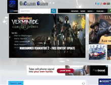 Tablet Screenshot of gocalibergaming.com